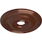 Ekena Millwork Bradford Ceiling Medallion (Canopies up to 4 3/8"), 18 1/8"OD x 3 3/4"ID x 1 1/8"P, Copper Penny CM18BRCPS - alternate 4